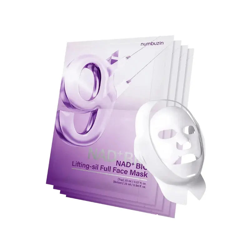Numbuzin No.9 NAD Bio Full Face Sheet Mask (48ml) Numbuzin