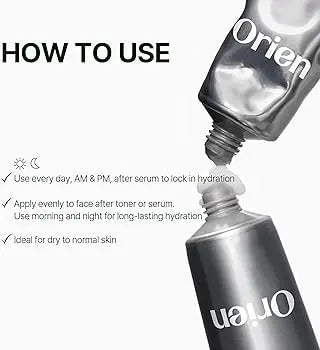 orien Mugwort Zero Film Moisturizer 60ml orien