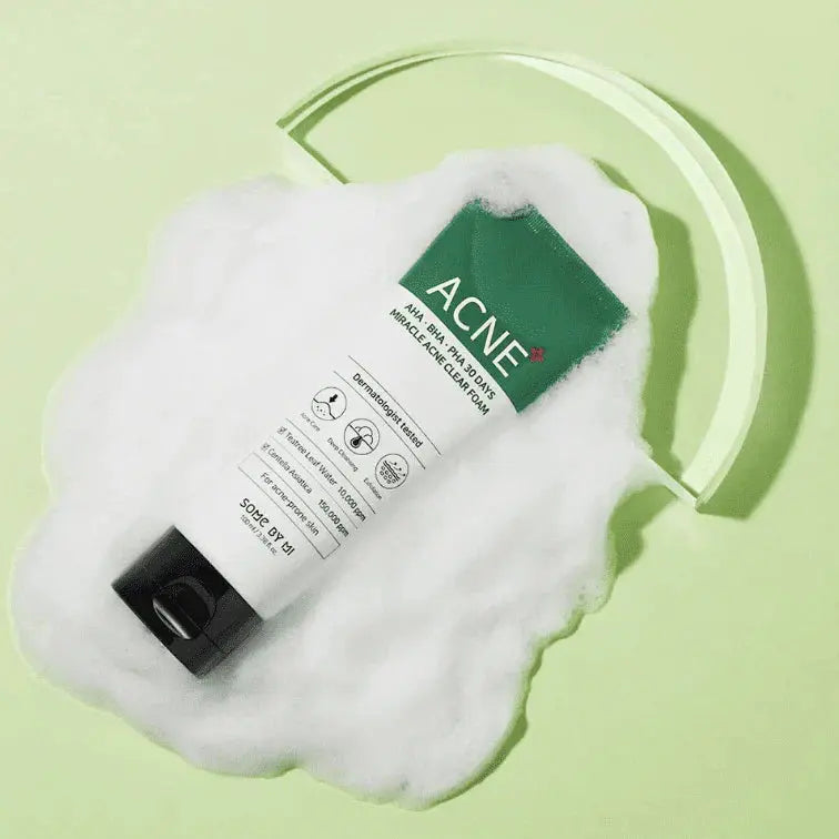 Some By Mi AHA BHA PHA 30 Days Miracle Acne Clear Foam SOME BY MI